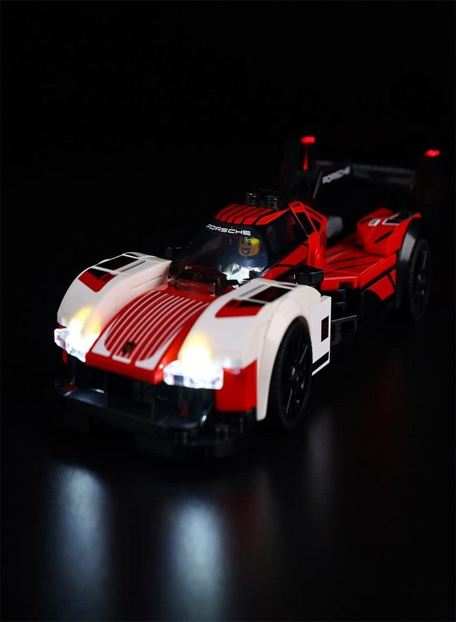 Kyglaring طقم إضاءة LED من Kyglaring (بدون نموذج) مصمم لمجموعة بناء نموذج سيارة السباق Lego Porsche 963 76916 - بدون مجموعة Lego (الإصدار الكلاسيكي) - Image 1